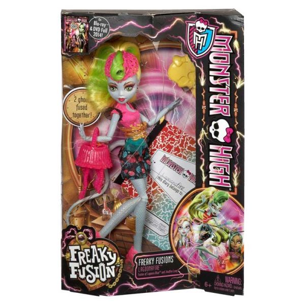 Monster High Freaky Fusion Lagoonafire - Κούκλα #CBY93