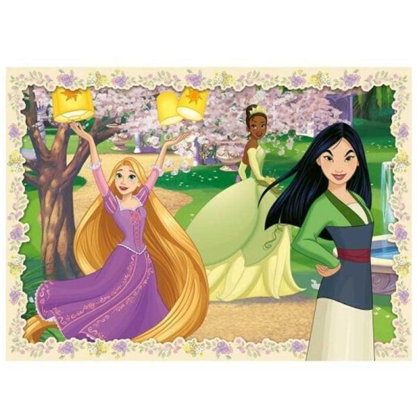 Ravensburger Puzzle Disney Princess - 4 Παζλ με 100 κομμάτια το καθένα