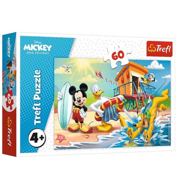 Trefl Puzzle Disney Mickey And Friends - Παζλ με 60 κομμάτια