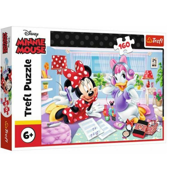 Trefl Puzzle Disney Minnie A Day with A Friend - Παζλ με 160 κομμάτια
