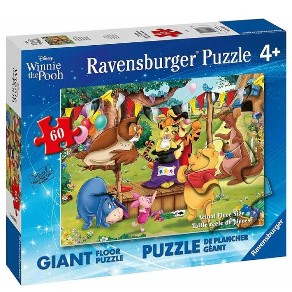 Ravensburger Giant Floor Puzzle Disney Winnie The Pooh - Παζλ Δαπέδου με 60 κομμάτια