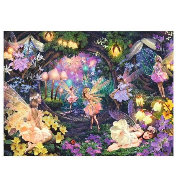 Ravensburger Puzzle Starline The Fairy Forest - Παζλ με 100 XXL κομμάτια