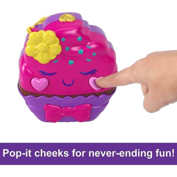 Polly Pocket Something Sweet Cupcake Compact