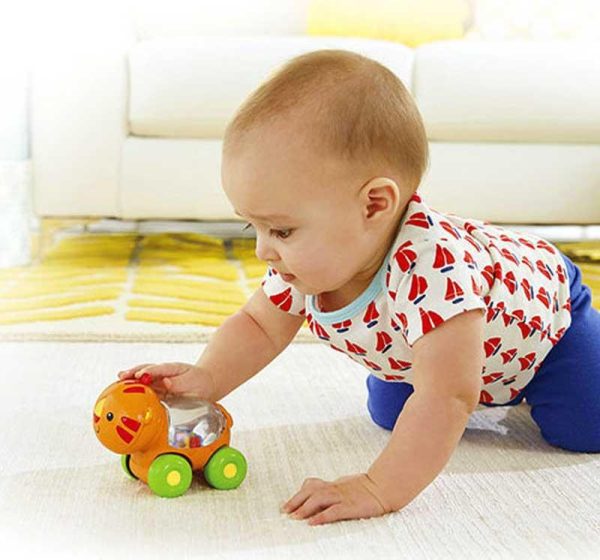 Fisher-Price Poppity Pop Tiger - Συρόμενο παιχνίδι Τίγρης