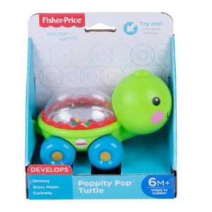 Fisher-Price Poppity Pop Turtle - Συρόμενο παιχνίδι Χελώνα