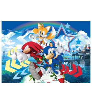 Clementoni Puzzle Sonic - Παζλ με 104 κομμάτια