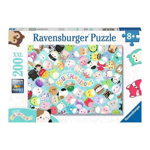 Ravensburger Puzzle Squishmallows - Παζλ με 200 XXL κομμάτια