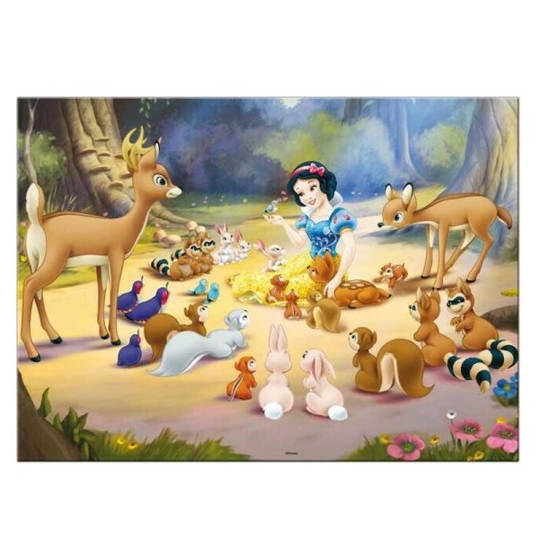 Lisciani Maxi Floor Double-Face Puzzle Disney Snow White - Παζλ Η Χιονάτη με 60 κομμάτια