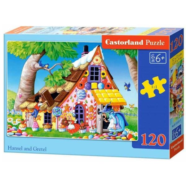 Castor Hansel and Gretel Puzzle - Παζλ Χάνσελ και Γκρέτελ με 120 κομμάτια