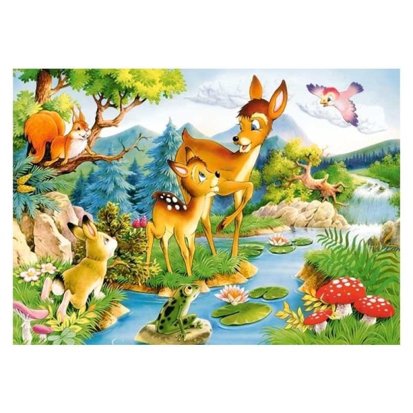 Castor Little Deer Puzzle - Παζλ Το Μικρό Ελαφάκι με 120 κομμάτια