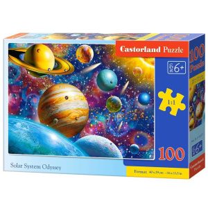 Castor Solar System Puzzle - Παζλ Το Ηλιακό Σύστημα με 100 κομμάτια