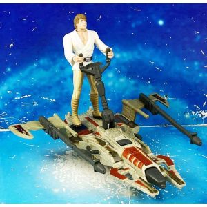 Kenner 1996 Star Wars Deluxe Luke Skywalker With Desert Sport Skiff - Φιγούρα & Όχημα