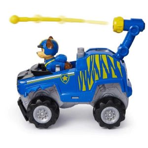 Paw Patrol Jungle Pups Deluxe Tiger Vehicle Chase - Όχημα & Φιγούρα Chase
