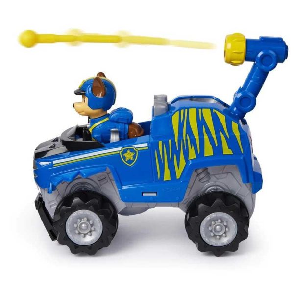 Paw Patrol Jungle Pups Deluxe Tiger Vehicle Chase - Όχημα & Φιγούρα Chase