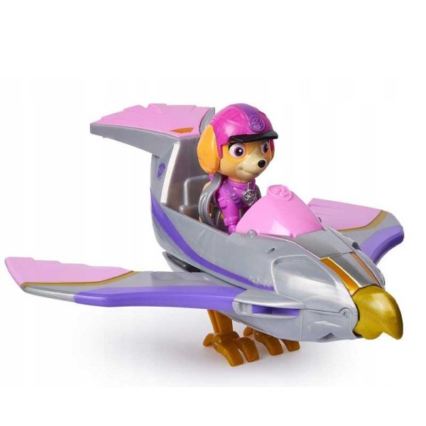 Paw Patrol Jungle Pups Deluxe Falcon Vehicle Skye - Όχημα & Φιγούρα Skye