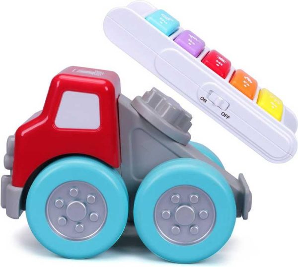 Bburago Junior Drive 'n Rock 2in1: Φορτηγό με Αποσπώμενη Πιανάκι
