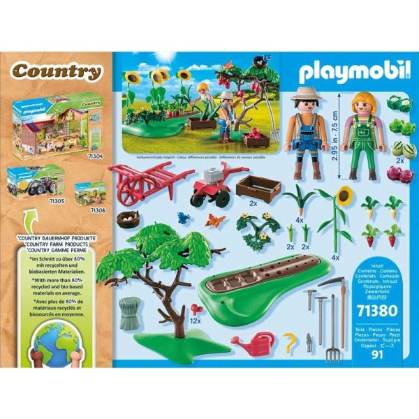 Playmobil Country 71380 Starter Pack: Κήπος Λαχανικών Αγροκτήματος