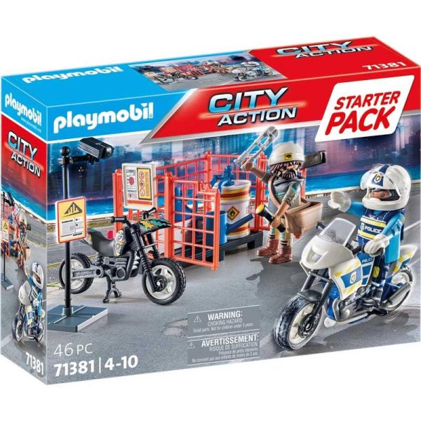 Playmobil City Action 71381 Starter Pack: Αστυνομία