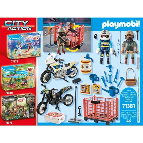 Playmobil City Action 71381 Starter Pack: Αστυνομία