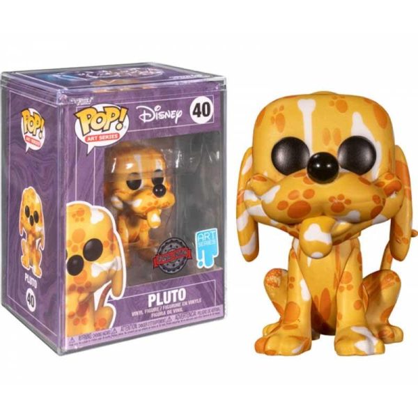 Funko POP! Art Series : Disney 40 - Pluto with Plastic Case