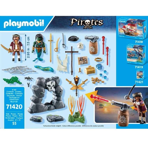 Playmobil Pirates 71420: Πειρατές Και Κυνήγι Θησαυρού