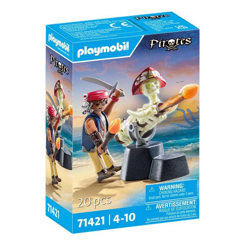 Playmobil Pirates 71421: Πειρατής με Κανόνι