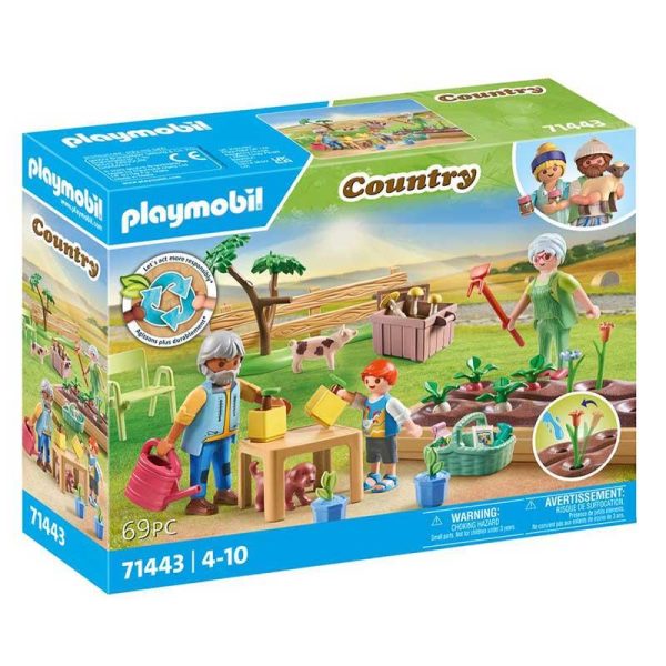 Playmobil Country 71443: Ο Λαχανόκηπος Του Παππού Και Της Γιαγιάς