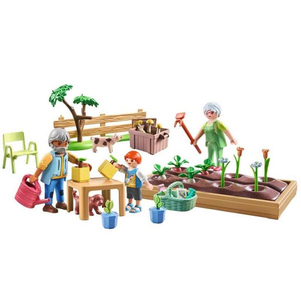 Playmobil Country 71443: Ο Λαχανόκηπος Του Παππού Και Της Γιαγιάς