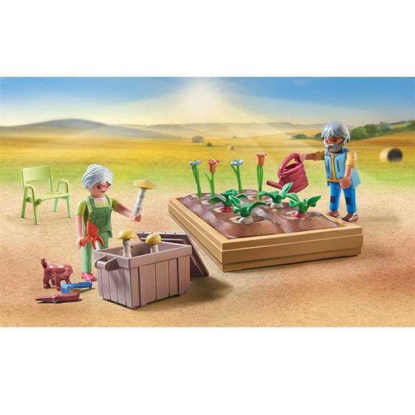 Playmobil Country 71443: Ο Λαχανόκηπος Του Παππού Και Της Γιαγιάς