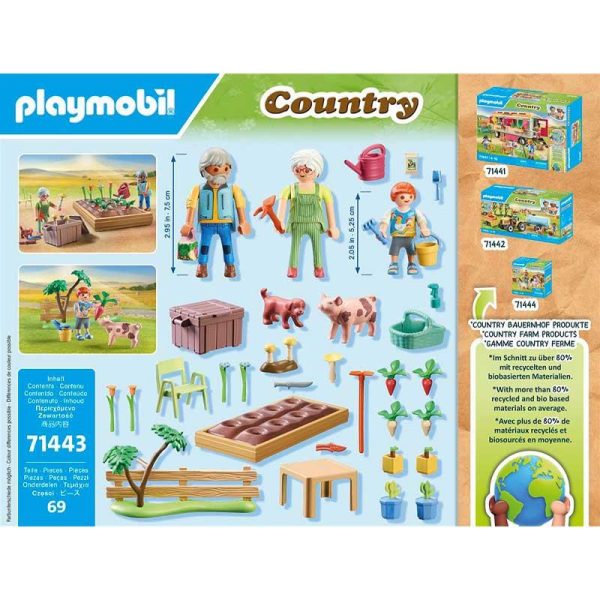 Playmobil Country 71443: Ο Λαχανόκηπος Του Παππού Και Της Γιαγιάς