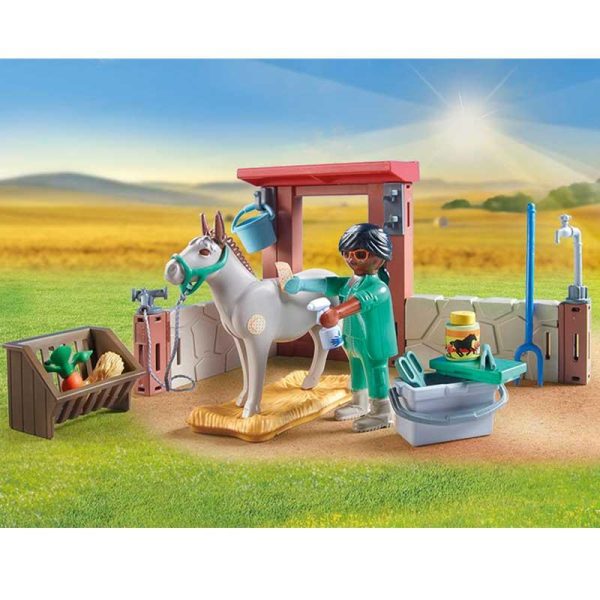 Playmobil Country 71471 Starter Pack: Φροντίζοντας Τα Γαϊδουράκια