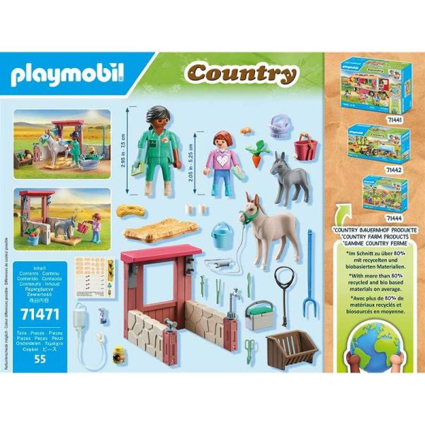 Playmobil Country 71471 Starter Pack: Φροντίζοντας Τα Γαϊδουράκια