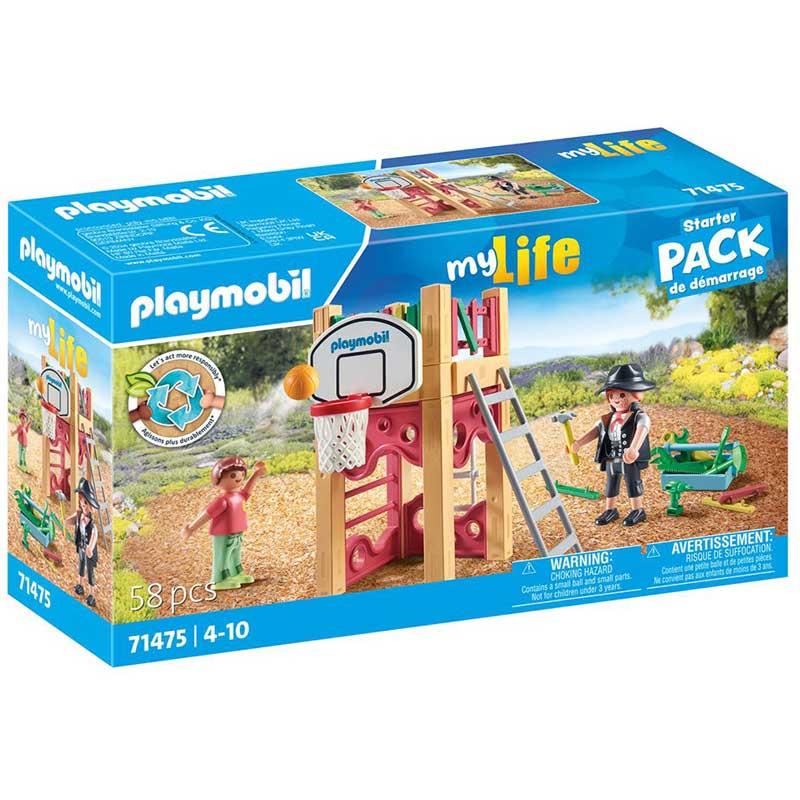 Playmobil City Life 71475 Starter Pack: Εργασίες Επισκευής Παιδικής Χαράς