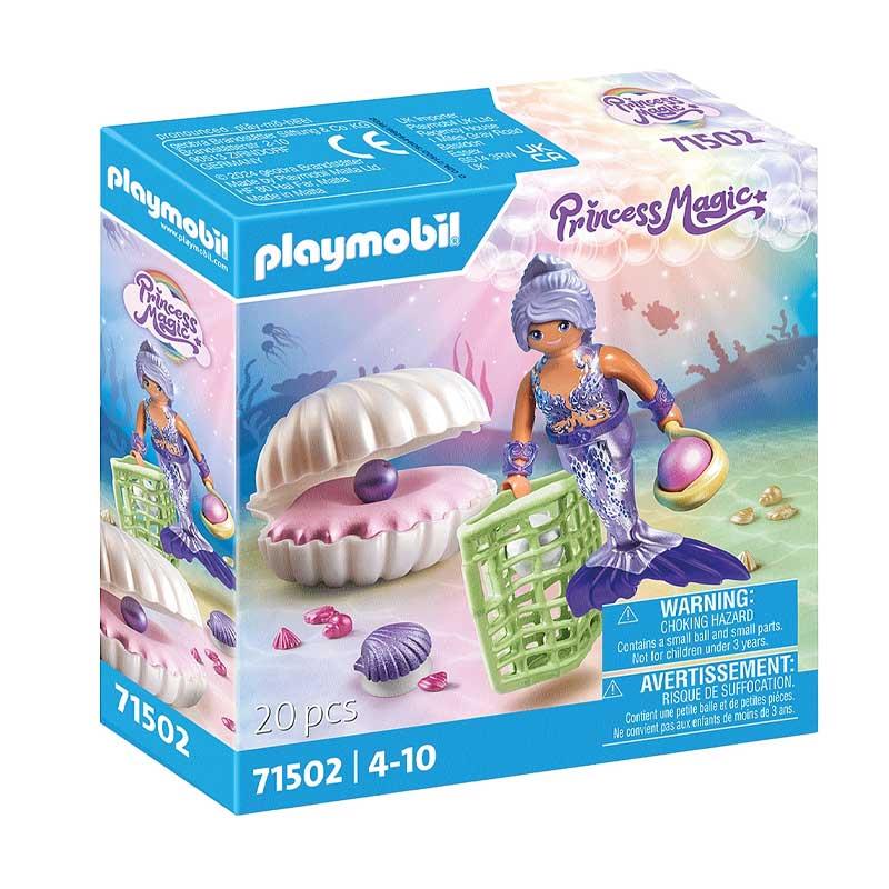 Playmobil Princess Magic 71502: Γοργόνα με Κοχύλι Μαργαριταριών