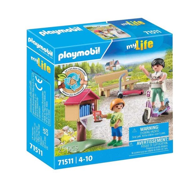 Playmobil My Life 71511: Υπαίθρια Ανταλλακτική Βιβλιοθήκη