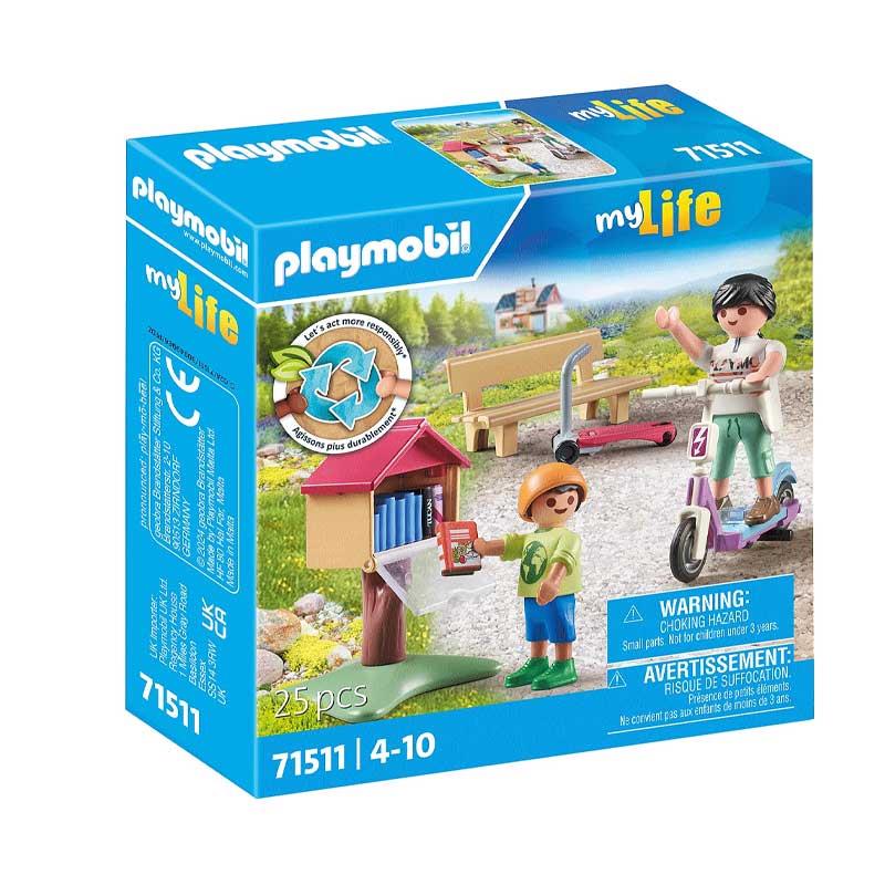 Playmobil My Life 71511: Υπαίθρια Ανταλλακτική Βιβλιοθήκη