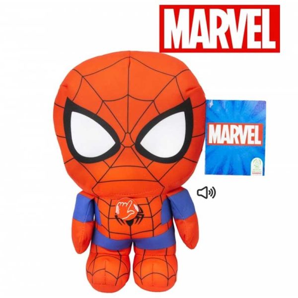 Λούτρινο Marvel Spider-man 28 cm με Ήχο