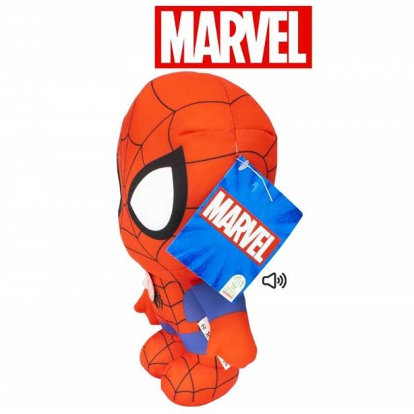 Λούτρινο Marvel Spider-man 28 cm με Ήχο