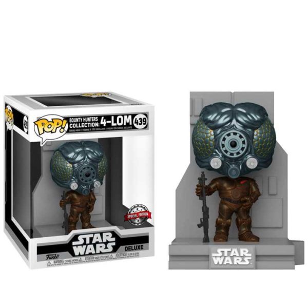 Funko POP! Star Wars 439: Bounty Hunters Collection - 4-Lom (Exclusive)