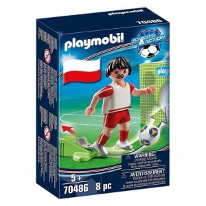 Playmobil Sports & Action 70486 : Ποδοσφαιριστής Εθνικής Πολωνίας