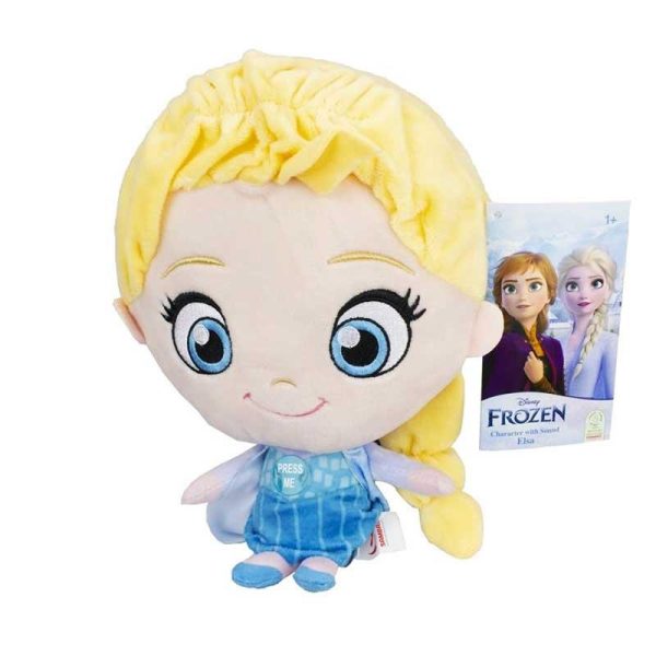 Λούτρινο Disney Frozen Elsa 25cm με Ήχο