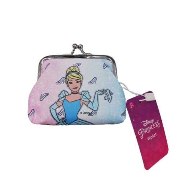 Disney Princess Click Purse Wallet - Παιδικό Πορτοφόλι Σταχτοπούτα