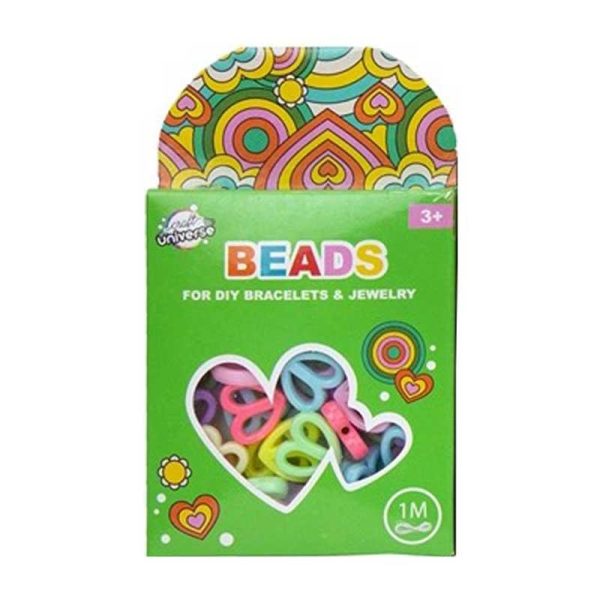 Beads Κατασκευή Κοσμημάτων με Χρωματιστές Χάντρες Καρδούλες