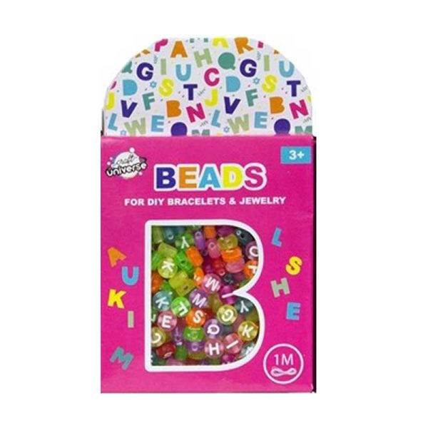 Beads Κατασκευή Κοσμημάτων με Χρωματιστές Χάντρες με Γράμματα