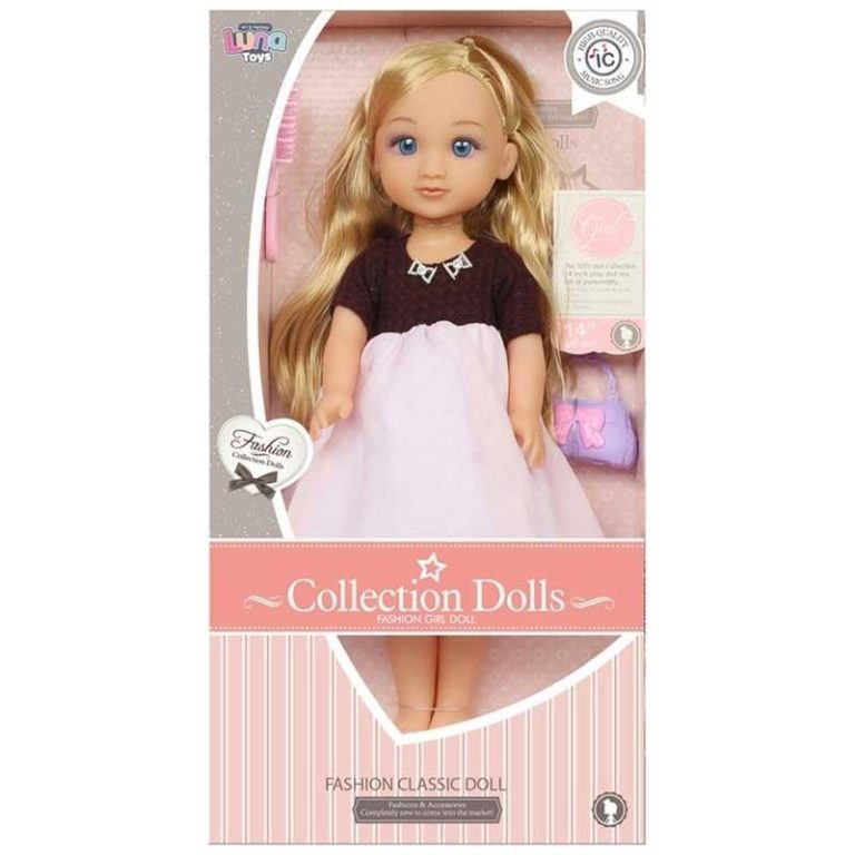 Luna Collection Dolls - Κούκλα με Ήχο 35cm