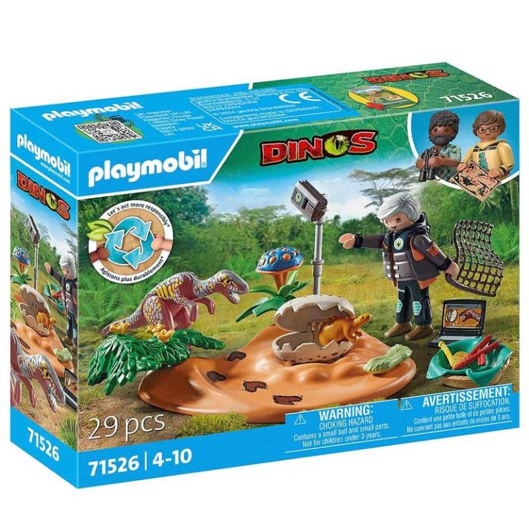 Playmobil Dinos 71526: Φωλιά Στεγόσαυρου και Κλέφτης Αυγών