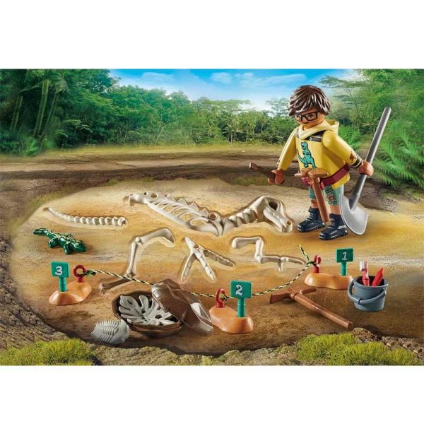 Playmobil Dinos 71527: Αρχαιολογική Ανασκαφή Δεινοσαύρου