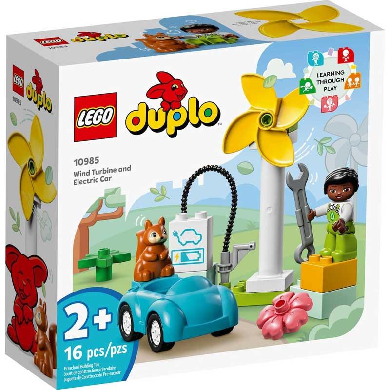 Lego Duplo 10985: Wind Turbine and Electric Car