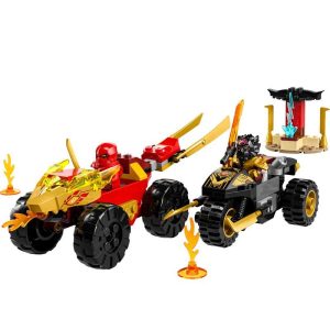 Lego Ninjago 71789 : Dragons Rising - Kai & Ras's Car & Bike Battle