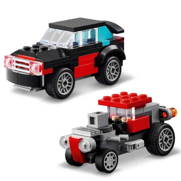 Lego Creator 3-in-1 31146: Flatbed Truck With Helicopter